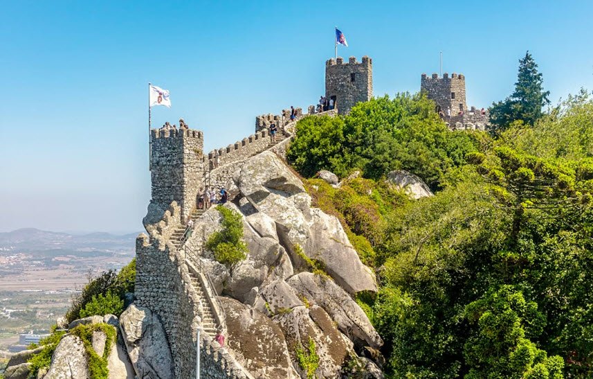 The Moorish Castle, Spain